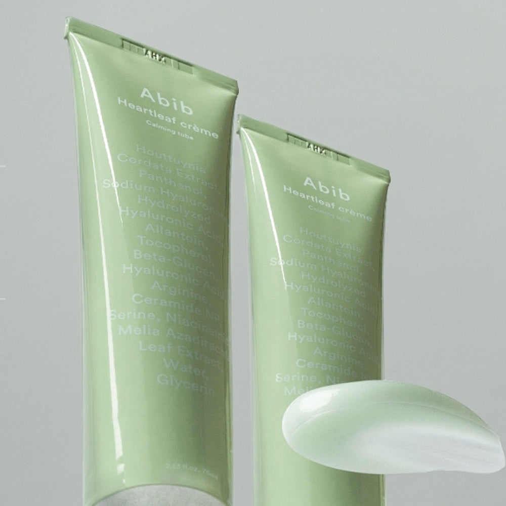 Abib Heartleaf Creme Calming Tube 2.53 fl oz I Calming, Facial Cream