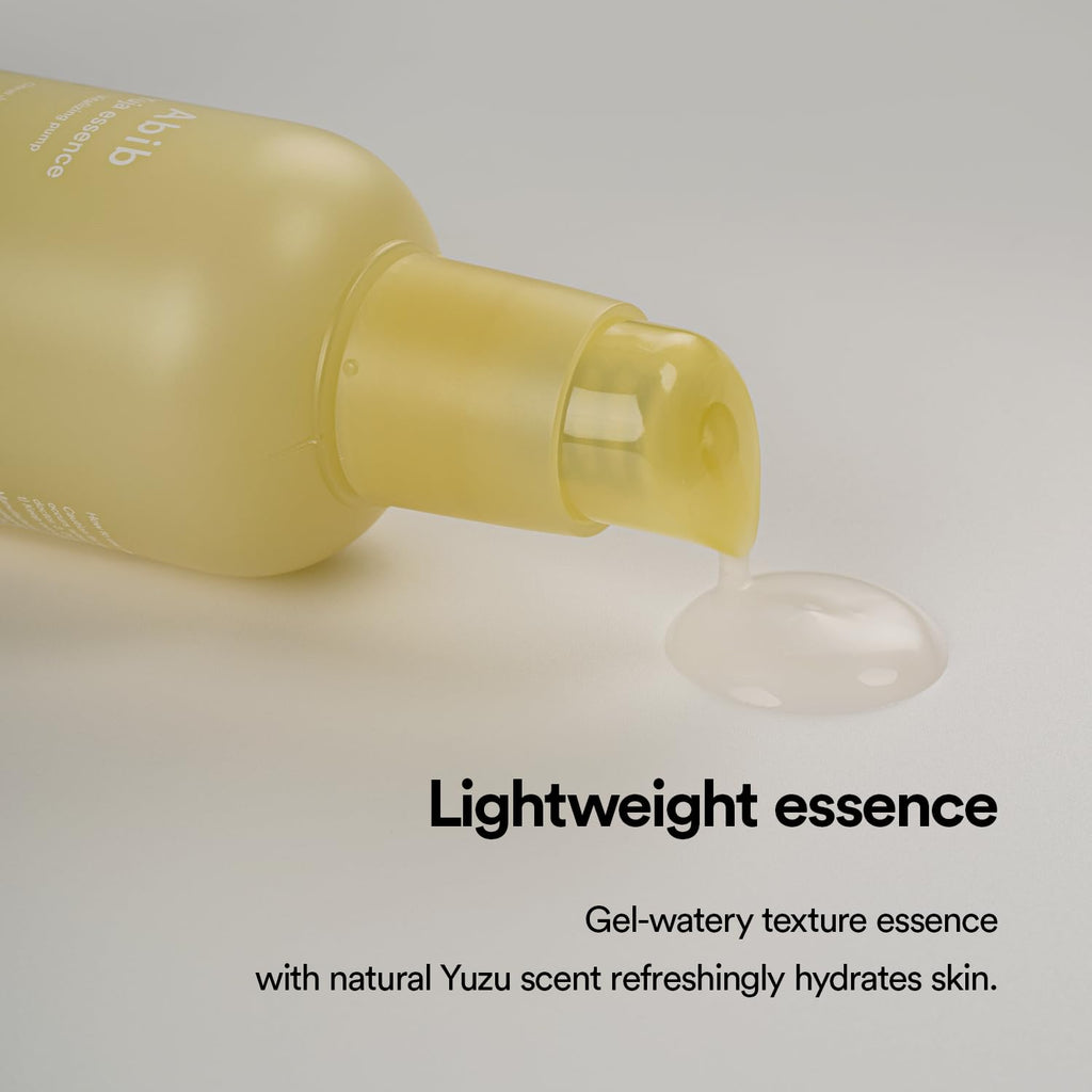 Abib Yuja Essence Vitalizing Pump 1.69 fl oz / 50ml I Revitalizing Blemish Redness Spot Care, Vitamin C Essence