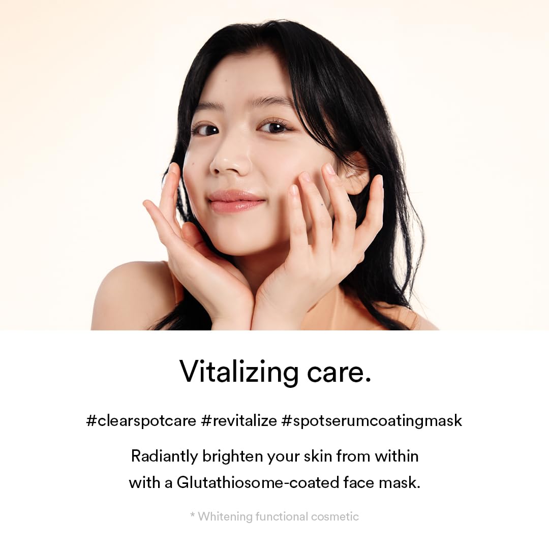 Abib Mild acidic pH sheet mask Glutathiosome fit (10 Sheets) | Face Mask for Glass Glow Skin, Glutathione and Niacinamide, Improves Dark Spots & Revitalize Dull Skin, Korean Skin Care