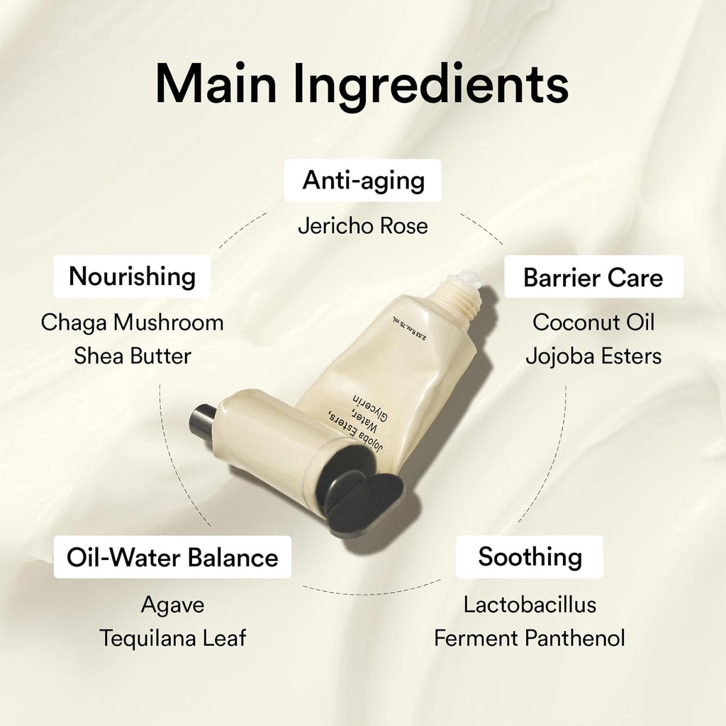 Abib Jericho Rose Cream 75ml - Hypoallergenic, Anti-Aging Moisturizer for Dry Skin