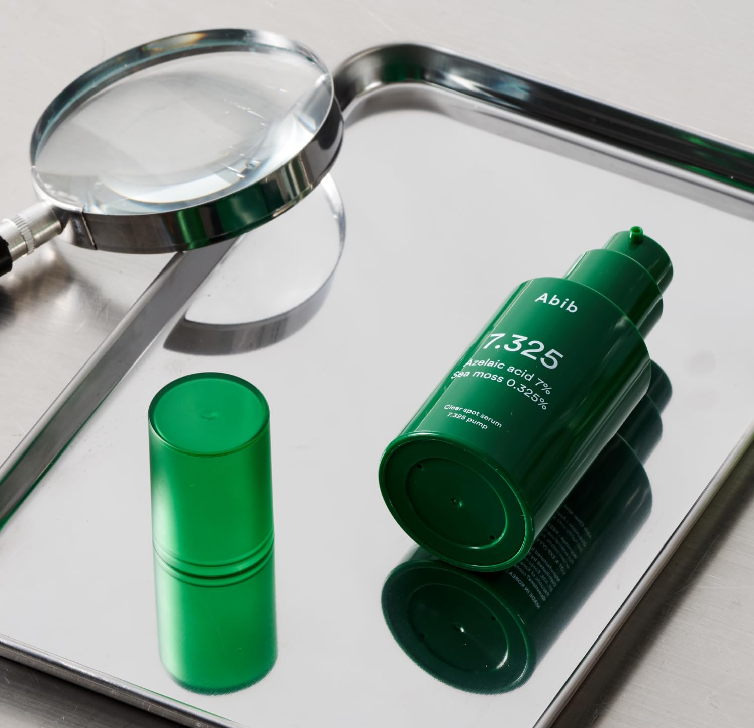 Abib Clear spot serum 7.325 pump with Seamoss Extract, Azelaic Acid, Succinic Acid 1.01 fl oz, 30 mL