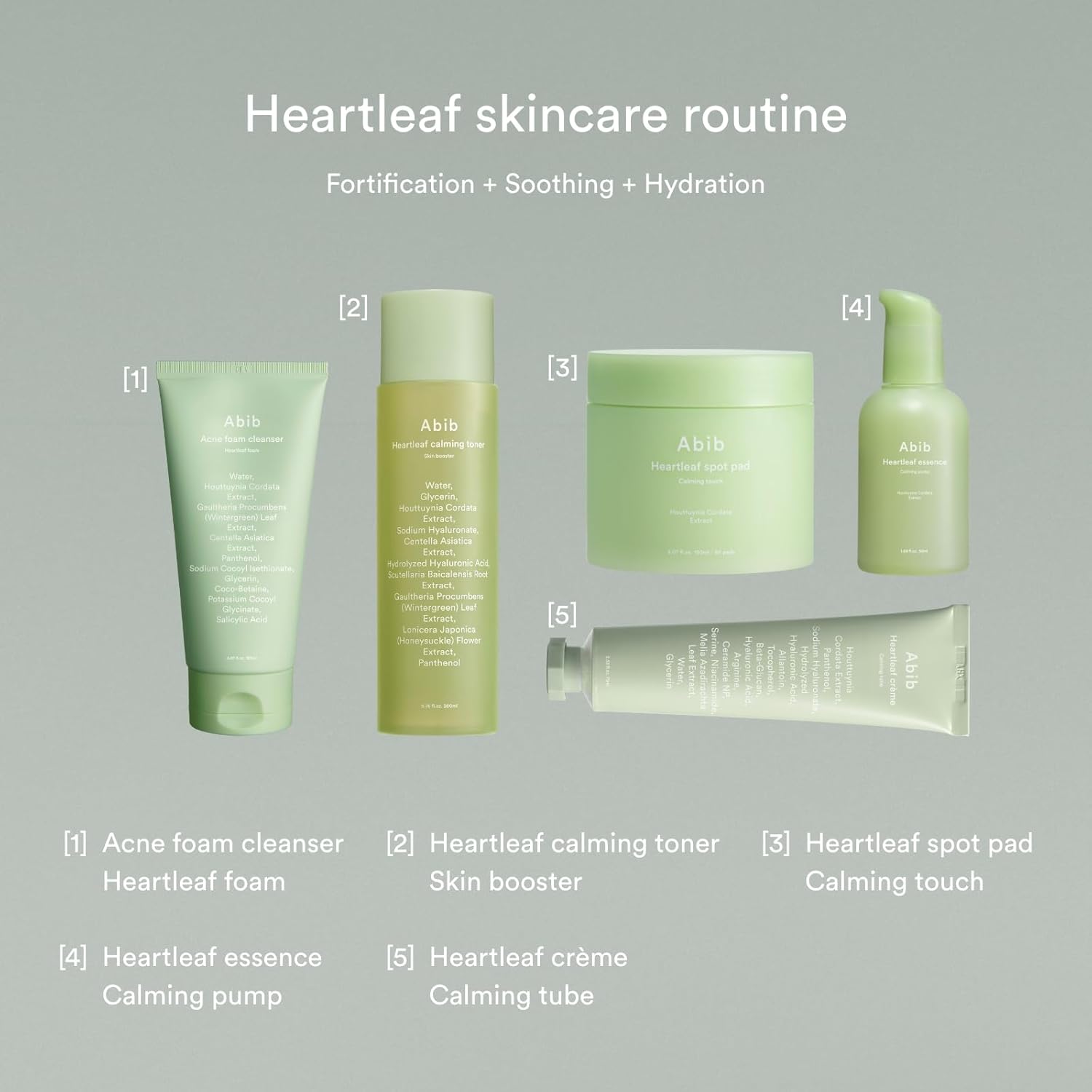 Abib Acne Foam Cleanser Heartleaf Foam 5.07 fl oz / 150 ml | Korean Mild Acidic Daily Face Wash for Acne-Prone Skin, Hydrating & Soothing with Panthenol B5, Deep Cleansing for Sensitive Skin, K-Beauty