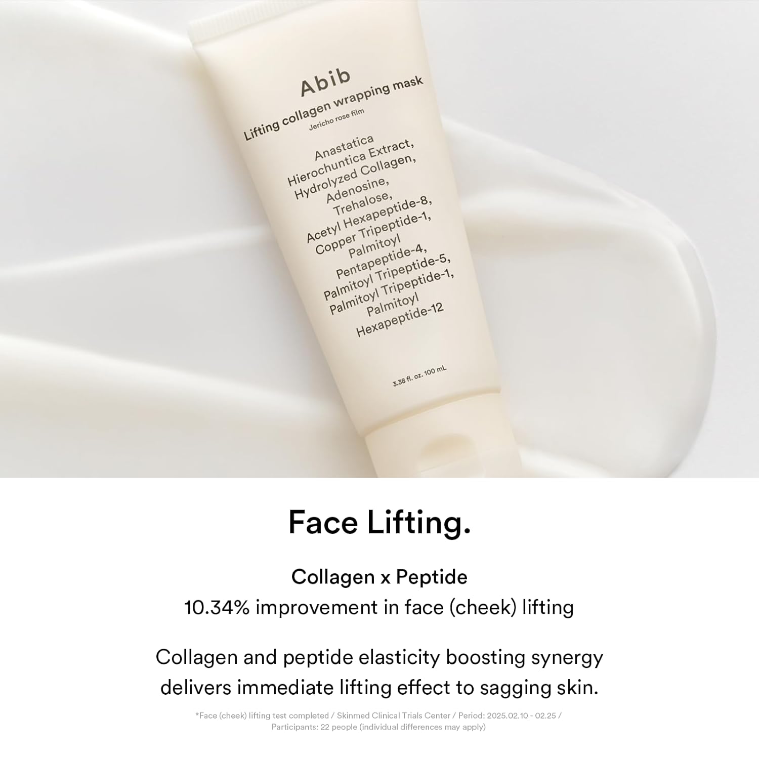 Abib Lifting Collagen Wrapping Mask Jericho Rose Film 3.38 fl oz