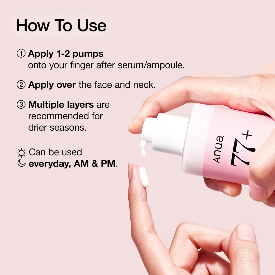 Anua Peach Niacin Conditioning Lotion, Face Moisturizer with Vitamin B12, Ceramide, Panthenol, Hyaluronic Acid, Lightweight, Korean Skin Care for Glass Skin (150ml, 5.07 fl.oz.)
