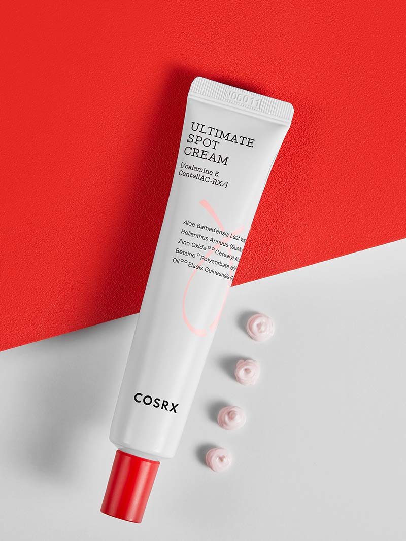 COSRX AC Collection Ultimate Spot Cream, 1.05 fl.oz / 30g, Acne Spot Treatment, Animal Testing Free, Paraben Free, Korean Skin Care
