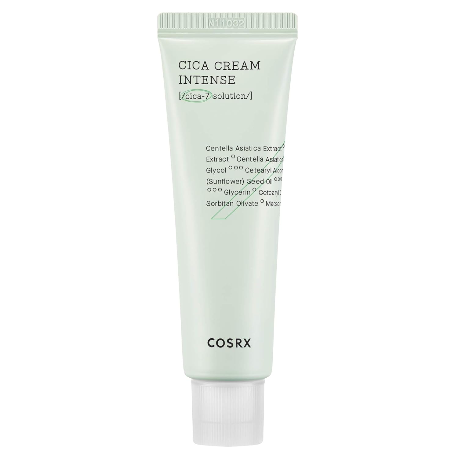 COSRX Pure Fit Cica Intensive Cream 1.7 oz/ 50 mL | For Dry Sensitive Skin, Centella Asiatica Face Moisturizer Recommended for Acne-Prone Skin, Reduce Redness, Not Tested on Animals, Korean Skin Care