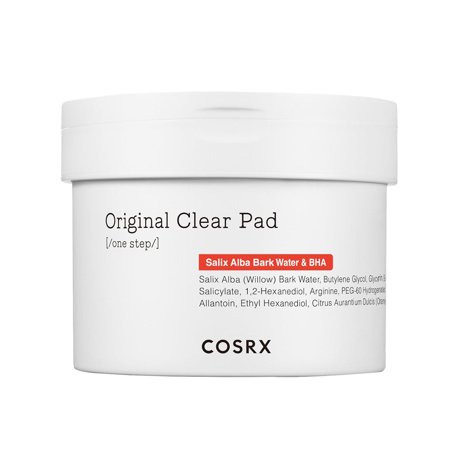 COSRX BHA Toner Pads, 70 Sheets, Exfoliating Pads for Dead Skin & Blackheads, Minimize Pores, Prevent Breakouts, Improve Skin Texture, Korean Skin Care