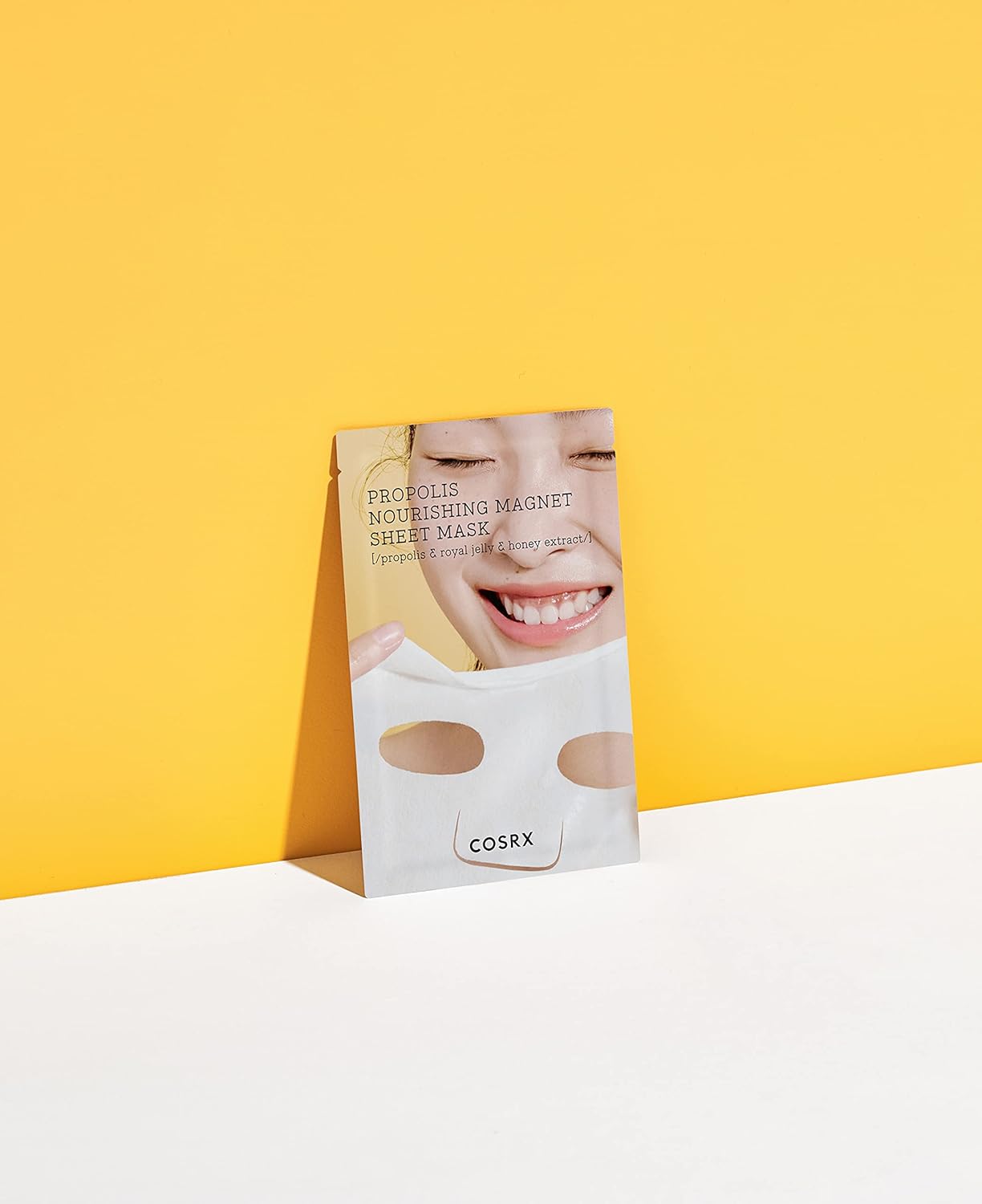 COSRX Propolis Nourishing Sheet Mask 10 EA, Soothing & Plumping Honey Serum, Leave-on Face Mask for Healthy Glow & Deep Moisture, Not Tested on Animals, No Parabens, No Sulfates, Korean Skin Care