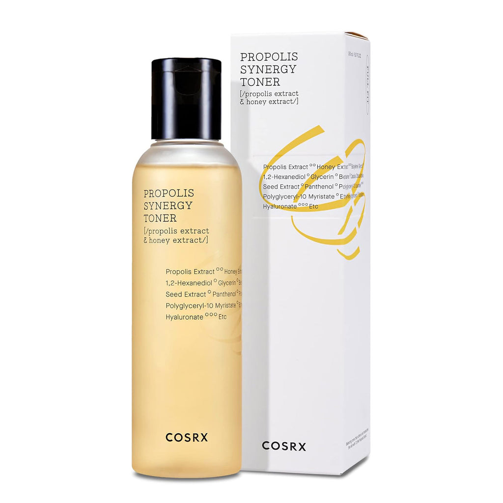 COSRX Full Fit Propolis Synergy Toner, 280ml / 9.46 fl.oz | Instant Moisture Boosting Toner, Propolis 72.6% Honey 10.7% Panthenol, Korean Skin Care