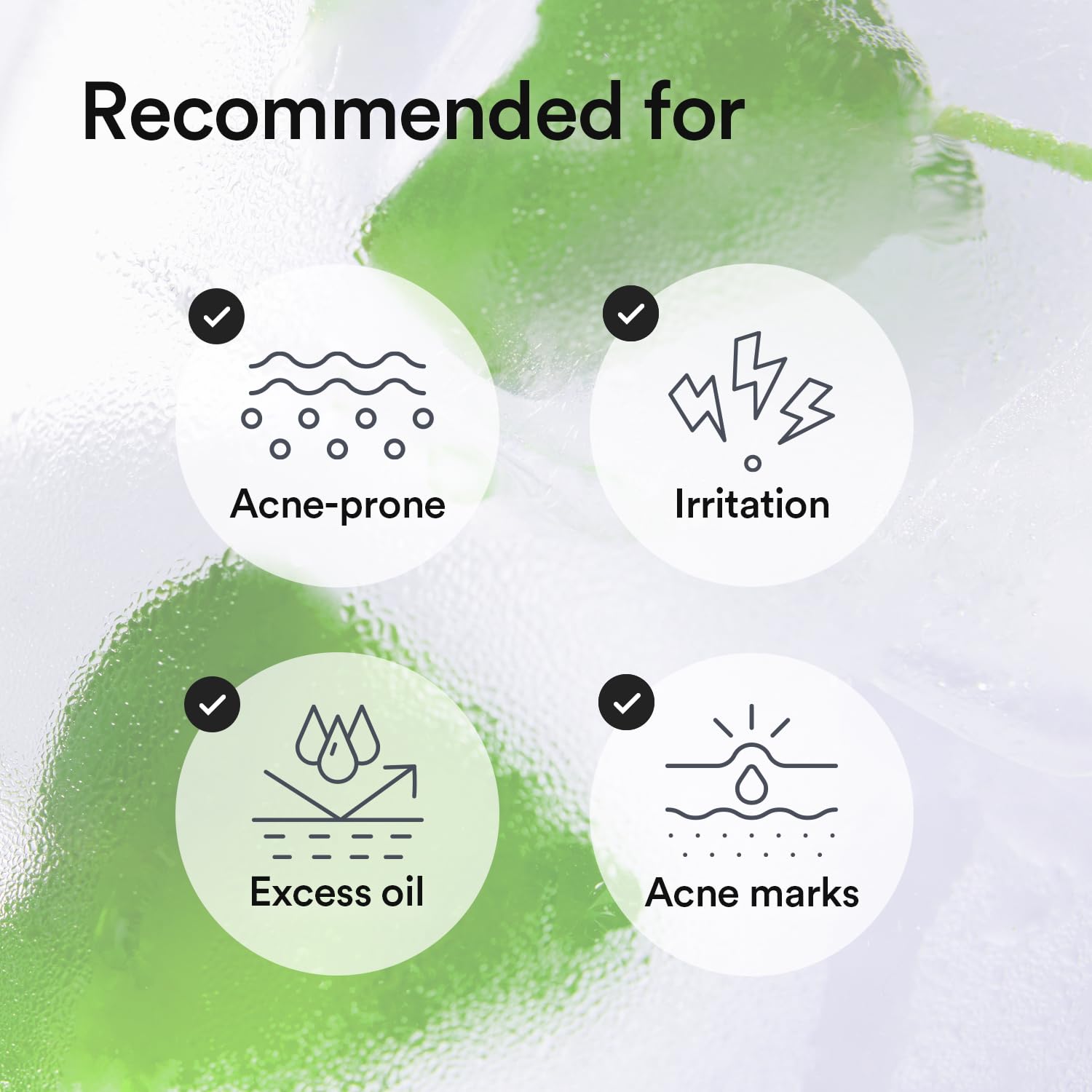Abib Heartleaf Teca Capsule Serum Calming Drop 1.69 fl oz, Centella Asiatica & Niacinamide Serum for Soothing, Acne Treatment for Face, Korean Skin Care for Oily Skin