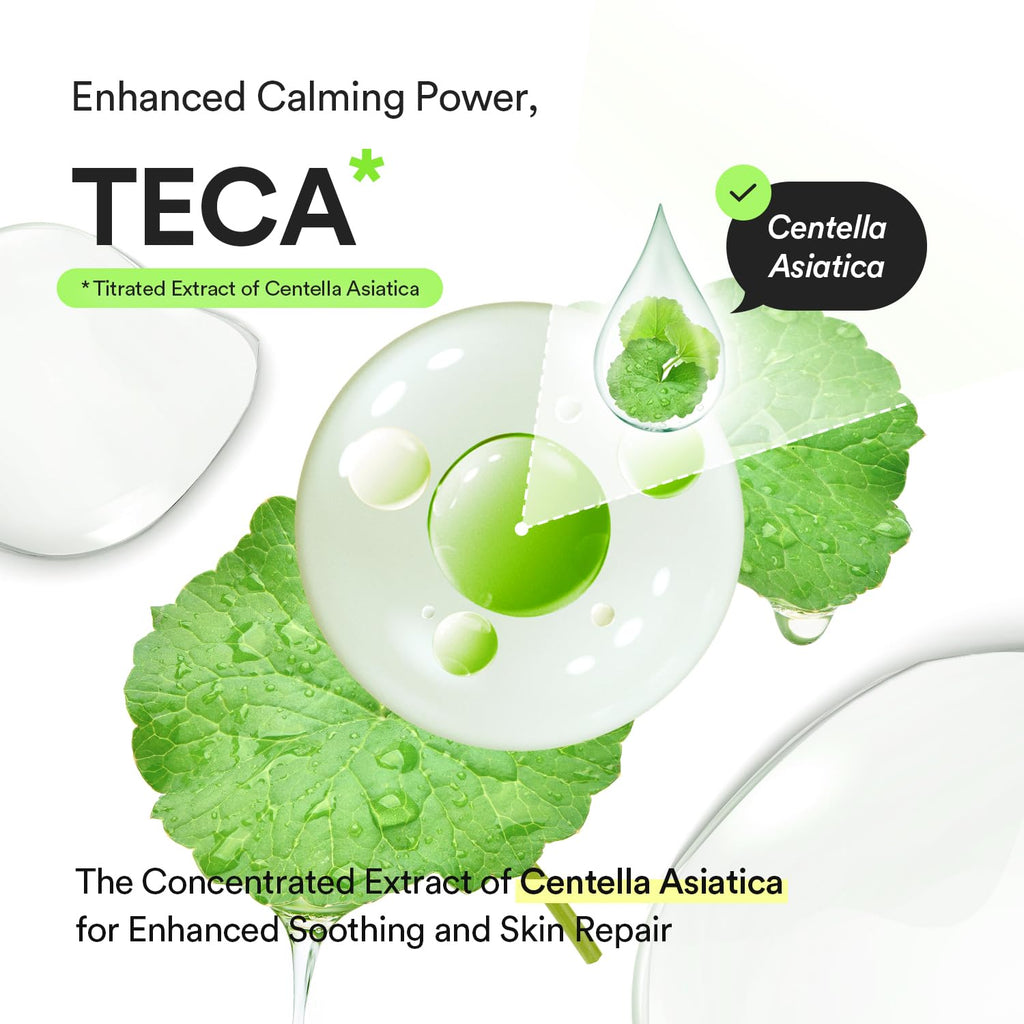 Abib Heartleaf Teca Capsule Serum Calming Drop 1.69 fl oz, Centella Asiatica & Niacinamide Serum for Soothing, Acne Treatment for Face, Korean Skin Care for Oily Skin