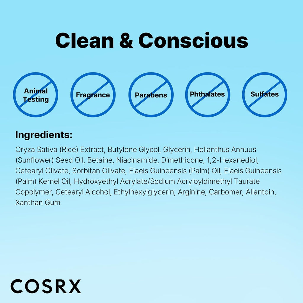 COSRX Ultimate Nourishing Rice Overnight Spa Mask, 60ml / 2.02 fl.oz | Rice Extract 68% and Niacinamide 2%, Korean Skin Care, Animal Testing Free, Paraben Free