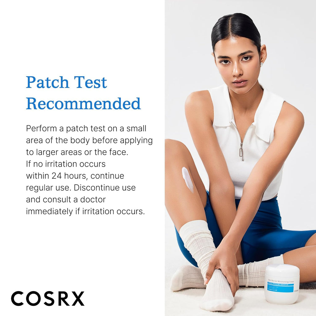 COSRX Barrier Moisturizing Cream - Body and Face Moisturizer for Dry Skin with Ceramide & Hyaluronic Acid, Unscented Hydrating Body Lotion, 15.2 fl.oz, Korean Skin Care