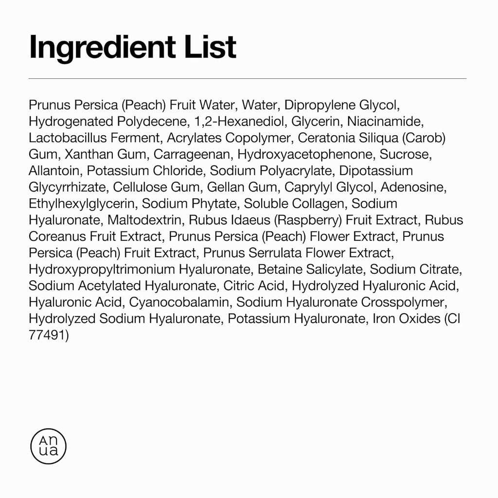 Anua Peach 70 Niacin Brightening Collagen Mask, Overnight Face Mask for Glass Skin, Niacinamide, Collagen Facial Mask, Glow up with Hydration, Natural Color, Korean Skin Care (38g, 4ea)