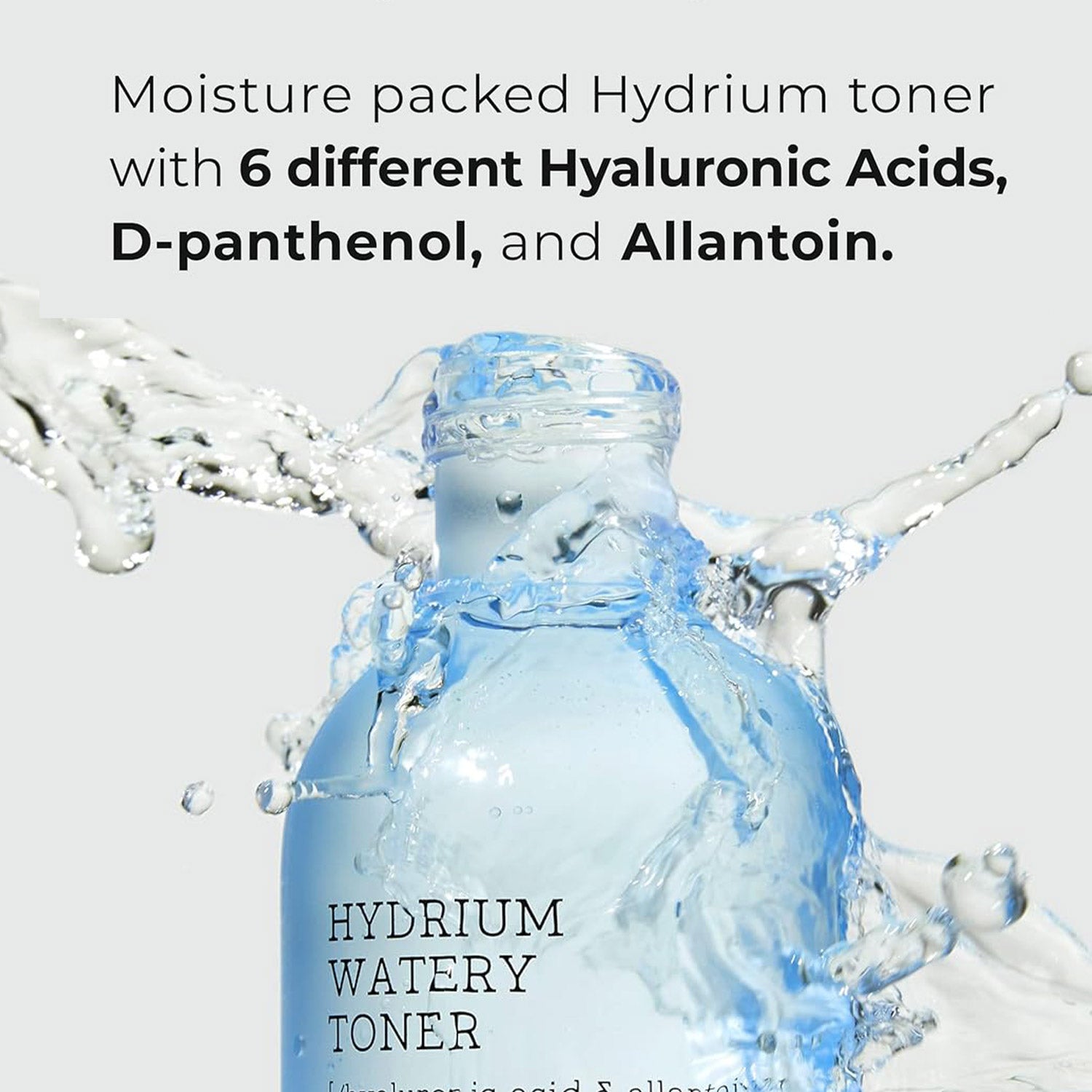 COSRX Hydrium Watery Toner, 50ml / 1.69 fl.oz | Hyaluronic Acid Moisture Toner | Korean Skin Care, Animal Testing Free, Paraben Free