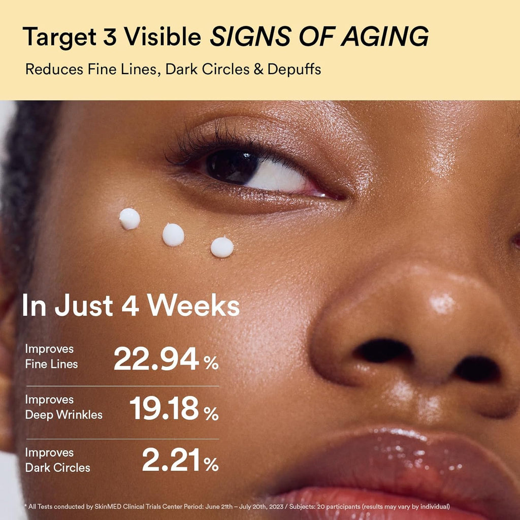 Abib Collagen Eye Crème Jericho Rose Tube for Dark Circles and Puffiness, Under Eye Fine Lines